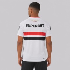 Camisa do São Paulo I 26/27 Patch Libertadores New Balance Masculina - Foto 4