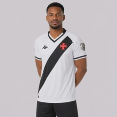 Camisa do Vasco II 25/26 Patch Libertadores Kappa Masculina - Foto 3