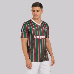 Camisa do Fluminense I 26/27 Estádio Patch Libertadores Puma Masculina - Foto 2