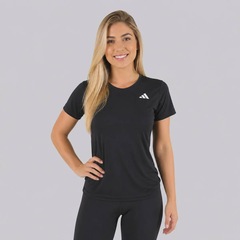 Camiseta adidas Treino 3 Listras Feminina - Foto 1