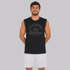 Camiseta Regata Masculina Flamengo Junto - Foto 2