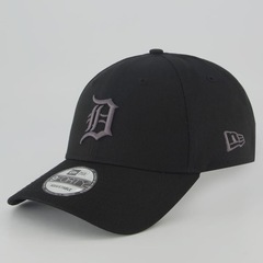 Boné Unissex New Era Detroit Tigers 940 League Essential MLB Aba Curva - Foto 1