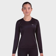 Camiseta Manga Longa Mizuno Pro UV Feminina - Foto 2