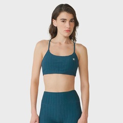 Top Fitness Fila Pinstripes Flow Ii Feminino - Foto 1