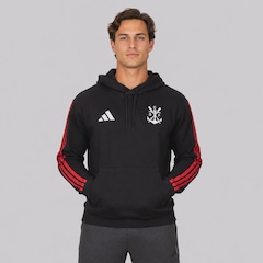 Blusão de Moletom do Flamengo adidas DNA Masculino - Foto 1