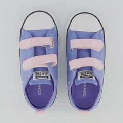 Tênis Infantil Converse All Star Chuck Taylor Poá 2V - Foto 4