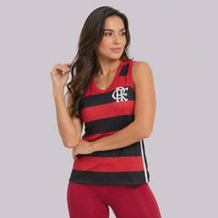 Camiseta Regata Flamengo Vivaz Feminina - Foto 3