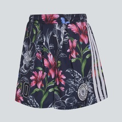 Shorts adidas Farm Flores Feminino - Foto 6