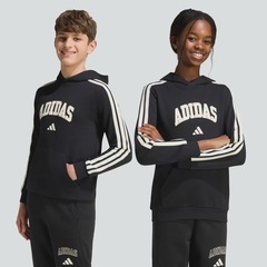 Blusão de Moletom adidas Colleg - Infantil - Foto 6