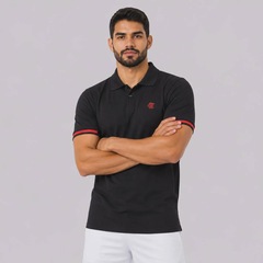 Camisa Polo Flamengo Raça Rubro-Negra Legado Masculina - Foto 2