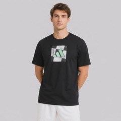 Camiseta adidas Box Logo Masculina - Foto 1