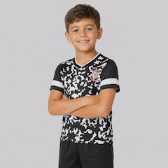 Camisa do Corinthians Camuflada Infantil - Foto 2