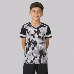 Camisa do Santos Camuflada Infantil - Foto 1