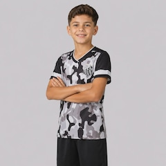 Camisa do Santos Camuflada Infantil - Foto 2