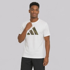 Camiseta adidas Camo Logo Masculina - Foto 2