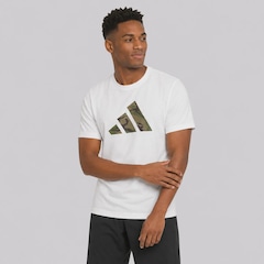 Camiseta adidas Camo Logo Masculina - Foto 3