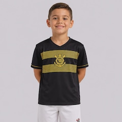 Camisa do Corinthians Logo Infantil - Foto 1