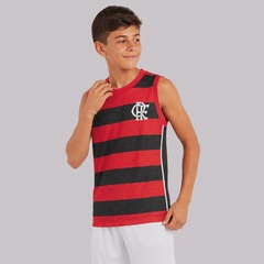 Camiseta Regata do Flamengo Vivaz Infantil - Foto 3