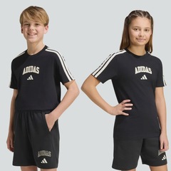 Camiseta adidas Colleg Infantil - Foto 4