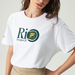 Camiseta Fila Comfort Rio Open 26 Feminina - Foto 5