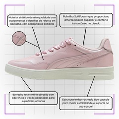 Tênis Feminino Puma Court Lally Perla Bdp - Foto 3