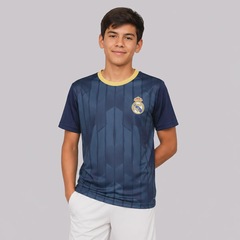 Camisa do Real Madrid Campeones 10 Mbappé - Infantil - Foto 4