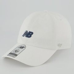 Boné Unissex New Balance 6 Panel Core - Aba Curva - Foto 1