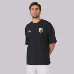 Camiseta do Santos Sempre Santos Oversized Masculina - Foto 3