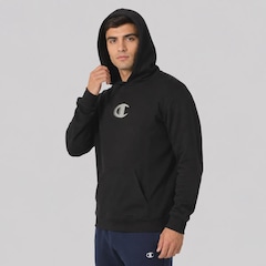 Blusão de Moletom Champion Tech Hoodie Motion Logo Masculino - Foto 2