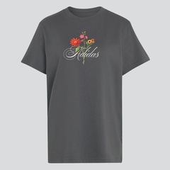 Camiseta adidas Flores Feminina - Foto 5
