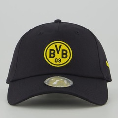 Boné Unissex Borussia Dortmund Puma ESS - Aba Curva - Foto 2