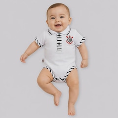 Body Polo do Corinthians Mo Infantil - Foto 1