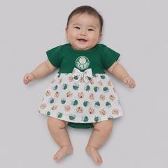 Body do Palmeiras Vestido Porquinho Infantil - Foto 1