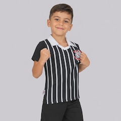 Camisa do Corinthians Vintage Infantil - Foto 2