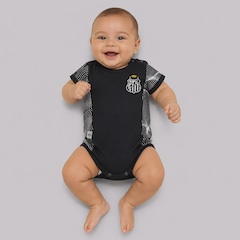 Body do Santos Camisa Goleiro Infantil - Foto 1