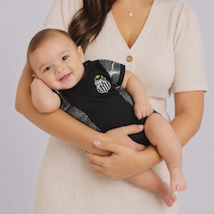 Body do Santos Camisa Goleiro Infantil - Foto 3