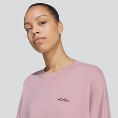 Blusão de Moletom adidas Seasonals Feminino - Foto 3