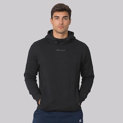 Blusão de Moletom Champion Tech Mini Script Logo Masculino - Foto 1