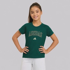 Camiseta adidas Train Essentials Seasonal Infantil - Foto 1