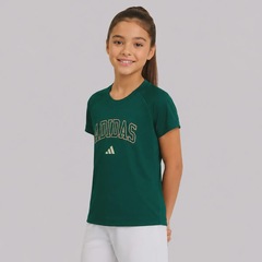 Camiseta adidas Train Essentials Seasonal Infantil - Foto 2