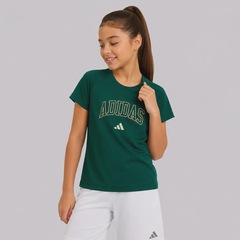 Camiseta adidas Train Essentials Seasonal Infantil - Foto 3