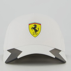Boné Unissex Puma Ferrari BB Logo Aba Curva - Foto 2