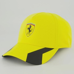 Boné Masculino Puma Ferrari BB Logo Aba Curva - Foto 1