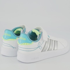 Tênis Infantil adidas Grand Court 3.0 EL C - Foto 3