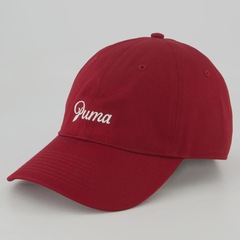 Boné Unissex Puma Script Logo Dad Aba Curva - Foto 1