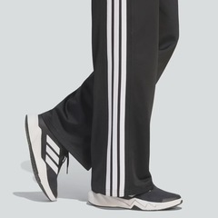 Calça adidas Dayready Wide Leg 3 Stripes Feminina - Foto 6