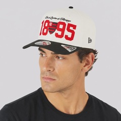Boné Unissex New Era Flamengo 970 NFL Brasil Game 2026 - Foto 6