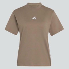 Camiseta adidas Essentials 3 Stripes Feminina - Foto 4