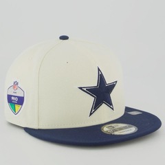 Boné Unissex New Era Dallas Cowboys 950 NFL Brasil Game 2026 Aba Curva - Foto 3