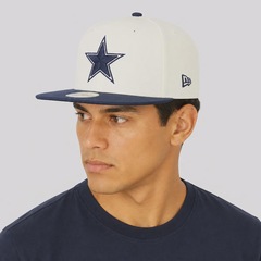 Boné Unissex New Era Dallas Cowboys 950 NFL Brasil Game 2026 Aba Curva - Foto 6